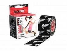 RockTape Кинезиотейп Design / 5см х 5м / череп