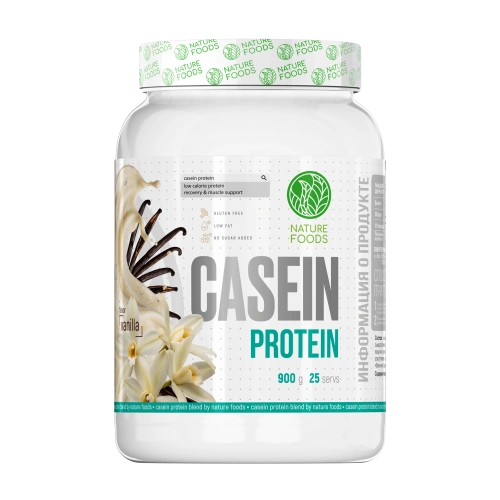 Nature Foods Casein / 900г / ваниль
