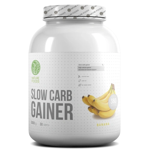 Nature Foods Slow Carb Gainer / 3000г / банан