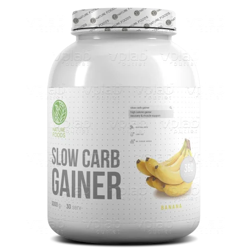 Nature Foods Slow Carb Gainer / 3000г / банан