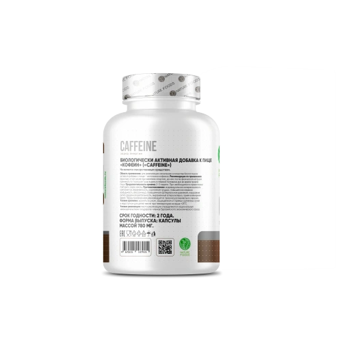 Nature Foods Caffeine / 60капс - Cлайд 3
