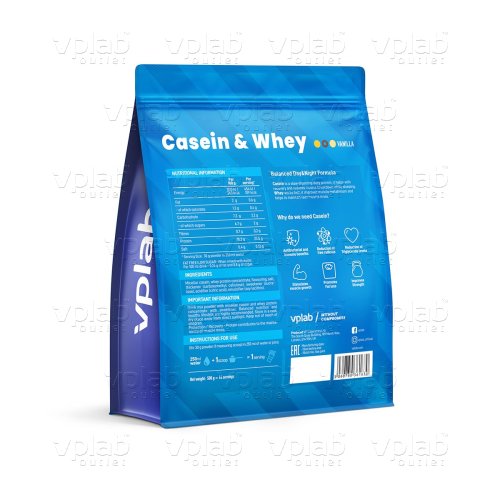 VP Casein & Whey / 500г / ваниль - Cлайд 2