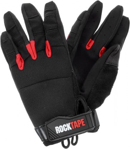 RockTape перчатки Talons / M / черные с красным