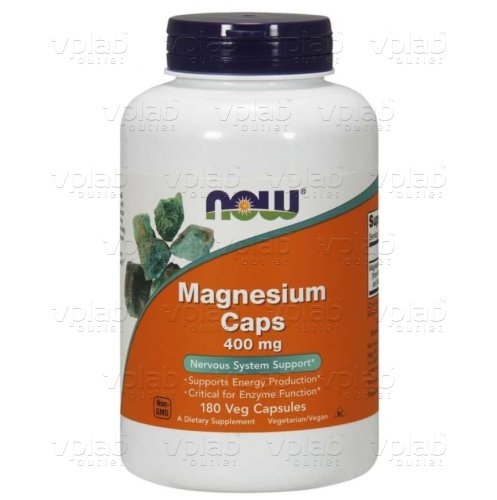NOW Magnesium 400мг / 180капс