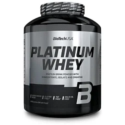 БиоТеч Platinum Whey / 2000 г / фадж шоколадный брауни