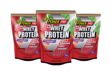 PowerPro WHEY PROTEIN / 1кг / клубника