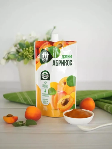 FIT Active Джем/ 200г / абрикос