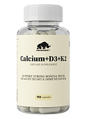 Prime Kraft Calcium+D3+K2 / 90капс
