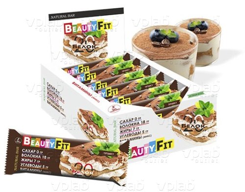 Beauty.Fit протеиновый батончик /60г/ тирамису