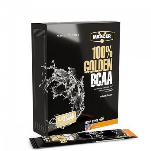 Maxler 100% Golden BCAA / 7г / natural
