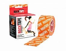 RockTape Кинезиотейп Classic / 5см х 5м / оранжевый логотип