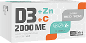Биотерра D3 2000 ME+Цинк+С / 30 таб.