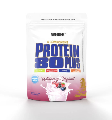 Вейдер Протеин 80+ / 500г / лесные ягоды йогурт