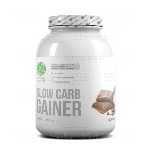 Nature Foods Slow Carb Gainer / 3000г / шоколад