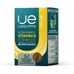 UESUPPS Ультра Энерджи Витамин B Комплекс / 90капс