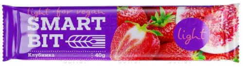 SMARTBIT Фруктово-злаковый батончик / 40гр / инжир клубника