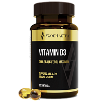 AWOCHACTIVE Vitamin D3 / 60таб