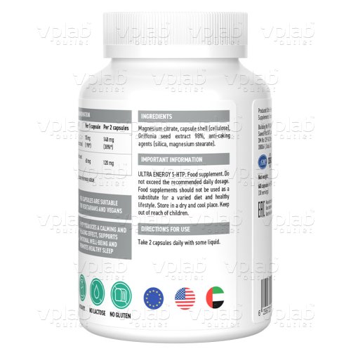 ULTRASUPPS 5-HTP / 60капс - Cлайд 3